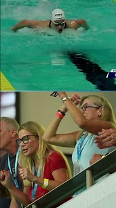 The family love is strong for Summer McIntosh as she breaks the 200m butterfly world record🥹❤️