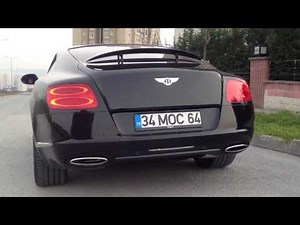 Bentley continental gt exhaust sound