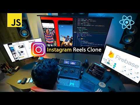 🔴 Let's Build an Instagram Reels Clone with REACT JS for Beginners!