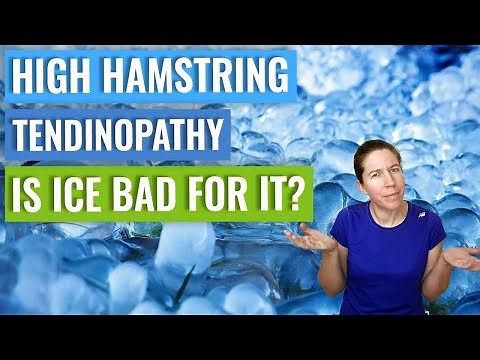 High Hamstring Tendinopathy - Is Ice Bad for Healing?