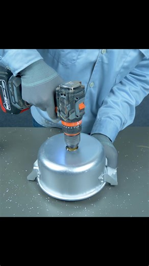 Transform a Tuna Can Using a Drill: Life Hack Revealed!