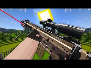 I Crafted EVERY Military Weapon in Modded Minecraft | 100 days TACZ