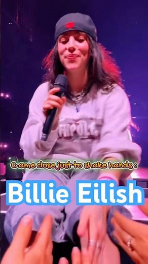 Billie Eilish Shares an Emotional Moment with a Fan 😭💚