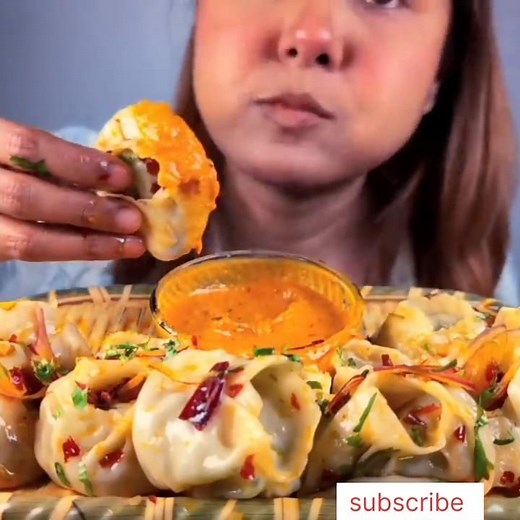 🔥 EATING: MOMO EATING CHALLENGE, SPICY MOMO EATING #momo #eatingvideos #eatingsounds #mukbang #asmr