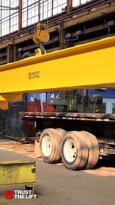 Have you ever seen a 90 Ton Lifting Beam? This LB-9968 Lifting Beam is strong enough to pick up 90T, split between the two ends for a secure load distribution on an exceptionally long load while being suspended from a central anchor point. Lifting beams with a center top lift point like this are preferred over spreader bars/beams in situations with low head room or low ceiling height areas. Like indoors! #LiftingSolutions #RiggingEquipment #TrusttheLift | Wood's - A Bishop Lifting Company