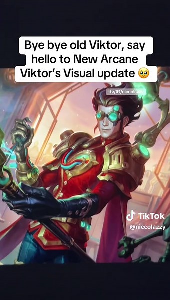 New Arcane Viktor Visual Update in League of Legends