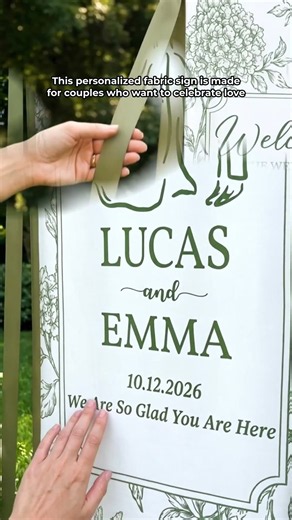 Custom Couple Wedding Sign | Personalized Anniversary Wood Welcome Sign