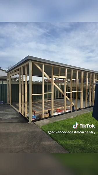 Transforming a Carport into a Functional Garage