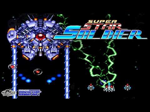 【PCE】ハドソン『スーパースターソルジャー - SUPER STAR SOLDIER -』＿🌎全８ステージノーミスクリア (難易度すげぇぜ！(MAX)) OP~ED