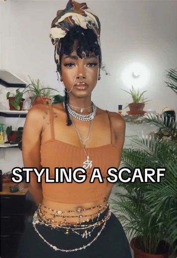 The versatility of the scarf accessory that every earthy girl should have ! I’ve uploaded an Earthy Black Girl Style Guide on my YT channel ~ bambiixfashion. Go check it out ! (It’s taking forever to upload) #accessories #styling #scarf #headwrap #earthyblackgirl #ethereal #magical #earthyblackgirls #earthyaesthetic #headscard