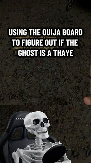 How to use the Ouija Board to tell if you have a Thaye in #phasmophobia