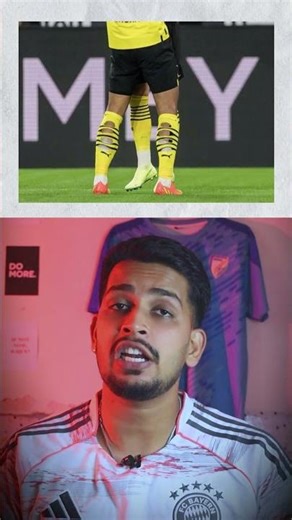 Why footballers cut holes in their socks ❓