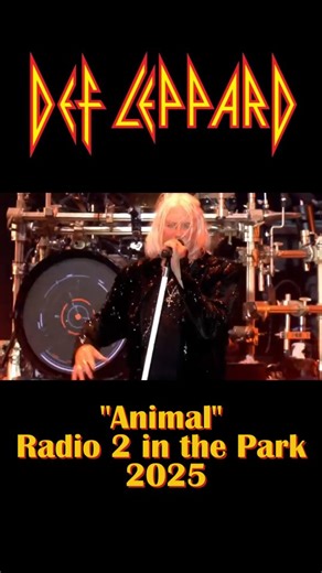 @geetarworld on Instagram: "Def Leppard headlined the Sunday night show at BBC Radio 2 in the Park 2025 in Chelmsford on September 7, 2025. Their 90-minute set, which concluded the weekend-long festival, was broadcast live and featured classics like "Animal". #defleppard #animal #joeelliot #philcollen #geetarworld"