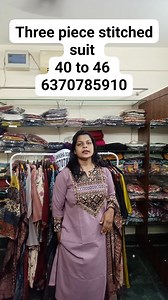New Arrivals for summer wear Aniksha By Ankita Gupta Three piece stitched suit with mashru silk stole 40 to 46 size For order take screenshot 👇 https://wa.me/6370785910 No COD No Return No Exchange Only prepaid orders #Aibapremiumseller #AIBA #onlineshopping #stitchlovers | AIBA 2.0 - All IndiaBusiness Women's Association 2.0