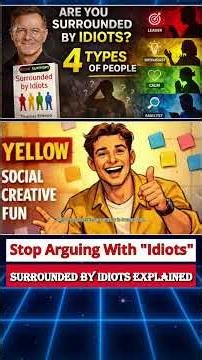 4 Types of People You Must Understand | Surrounded by Idiots Explained PART 1