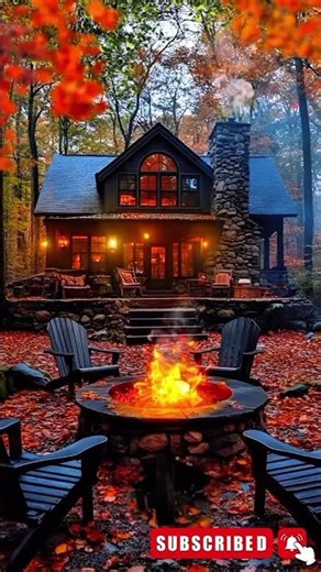 Warm Lamp Light & Soft Rain | Peaceful Night Vibes #relax #burningfireplace #meditationmusic