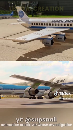 Epic Plane Crash LEGO Recreation: Watch the Thrilling Action!