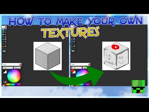 How to retexture blocks in Minecraft! - Minecraft Tutorial