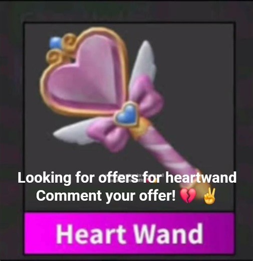 Looking for heartwand offers #roblox #mm2