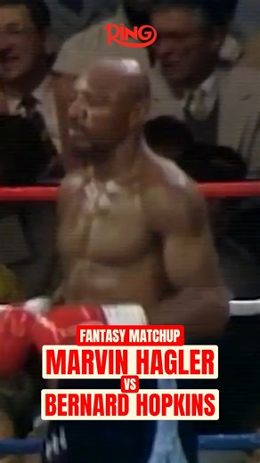 Fantasy matchup! Marvelous Marvin Hagler vs Bernard Hopkins 🤩 Who would win this fight❓ | Ring Magazine