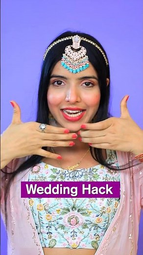 DIY Matha Patti For Wedding | Viral Beauty Hacks | Anaysa Shorts
