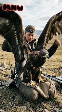 Eagle Hunting in Action | Precision from the Sky #wildlife #shorts #eaglehunters