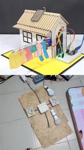 Rain Detection Based Clothes Collector System | Ibrahim Eric