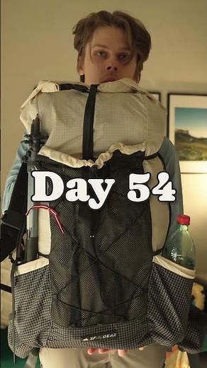 Day 54 of ultralight backpacking tips