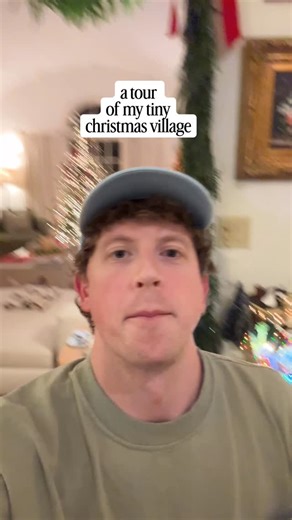 matt king on Instagram: "a tour of my tiny christmas village this year"