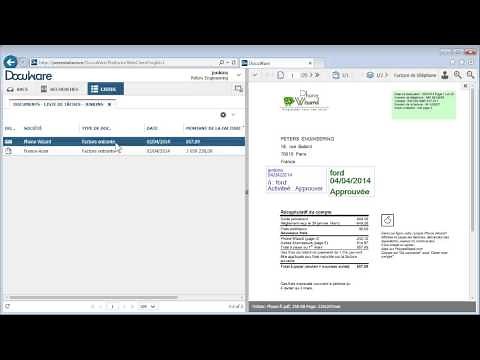 DocuWare Tutorial: Validez vos factures grâce aux timbres numériques