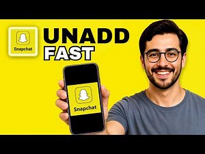 How to Unadd People on Snapchat Fast - Full Guide (2026)