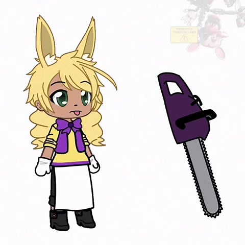 Spring Bonnie Character Showcase in Gacha Club