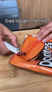 1.9M views · 18K reactions | Keep snacks fresh Lighter seal hack This original video was produced by Network Media, LLC and Zore & Tomek | Home Hacks & Easy Snacks | Facebook