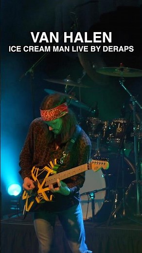 Van Halen Ice Cream Man Solo Live