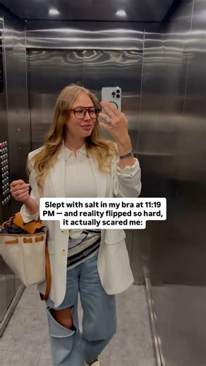 ANASTASIIA DEMINA | ENERGY ACTIVATION on Instagram: "1. When I first told my friend, she burst out laughing: “Are you serious? Salt in your bra?” But I wasn’t doing it for laughs. I was at rock bottom and thought: it can’t get worse. I slipped a small paper pouch of salt under my breast for three nights in a row and fell asleep thinking, “If it scratches my skin — so be it.” But on the fourth morning, I woke up in a different life: my phone was blowing up with calls and messages, offers were pou