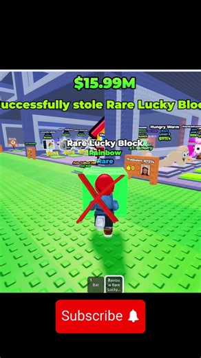 Escape Waves for Lucky Block #roblox #games #escapetsunamiforbrainrots