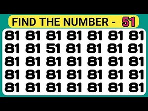 OBSERVATION SKILLS - FIND THE ODD ONE OUT | SPOT THE OPTICAL ILLUSION #126
