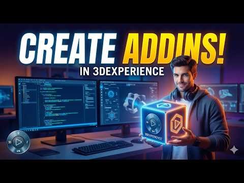 How to create Addin in 3D-EXPERIENCE ? | CAA Tutorial | | CATIA Customization.