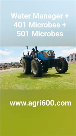 Water Manager + 401 Microbes + 501 Microbes create a complete moist ecosystem for turf.