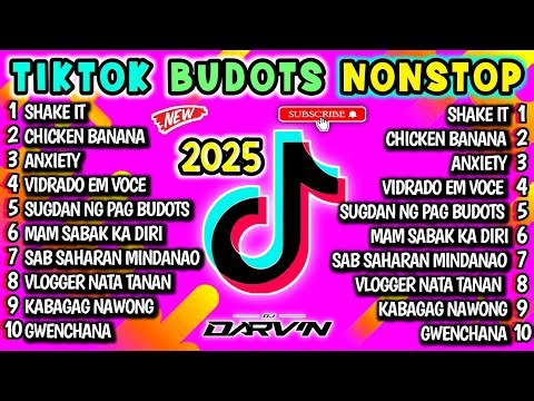 New TIKTOK BUDOTS NONSTOP 2025 | DISCO DANCE TRENDING - DJ DARVIN REMIX