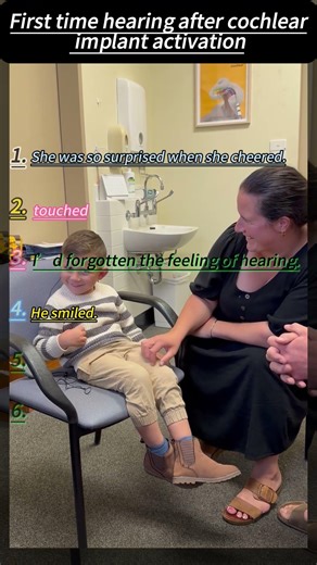 My first time getting my cochlear implant activated
