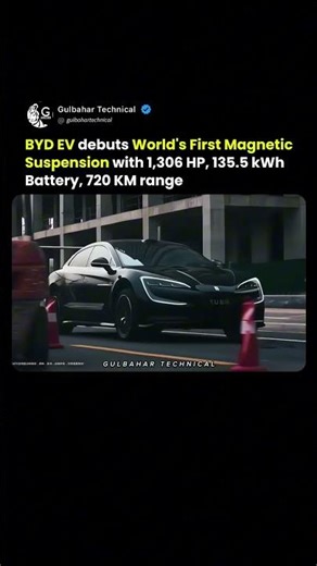 BYD Drops EV with World First Magnetic Suspension - This Electric Monster Will Leave Tesla Behind 🚀