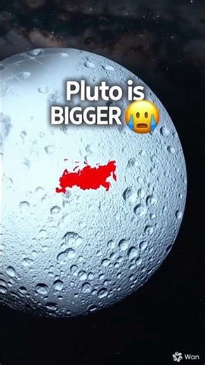 The Largest Country on Earth vs Pluto 🤯