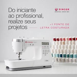 1.6K views | Descubra o poder da costura criativa com a Elite CE677 da Singer. De iniciantes a profissionais, cada ponto é uma oportunidade de expressar sua personalidade e estilo único. Comece a criar hoje! | Singer Brasil | Facebook