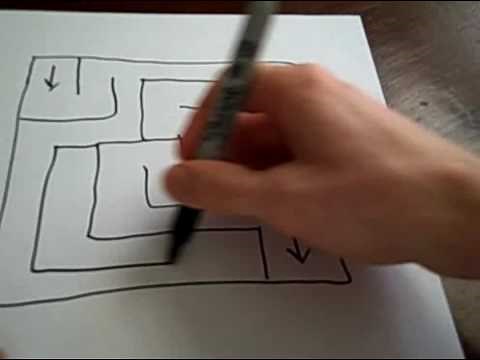 How to Draw an Easy Maze