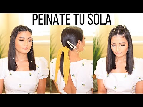 LEARN TO DO YOUR OWN HAIR! QUICK AND EASY HAIRSTYLES | Bessy Dressy