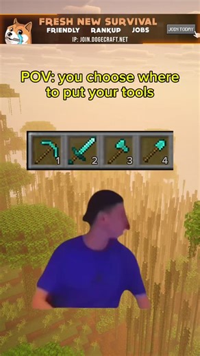 Dogecraft on Instagram: "IP: join.dogecraft.net – Best Public Survival Minecraft SMP Server in 2025! #minecraft #minecraftsmp #minecraftserver"