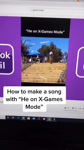 Creating a TikTok Song with X-Games Mode Vibe