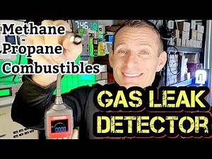 ⚠️(REAL TEST)⚠️ Gas Leak Detector for Methane, Propane & Combustibles