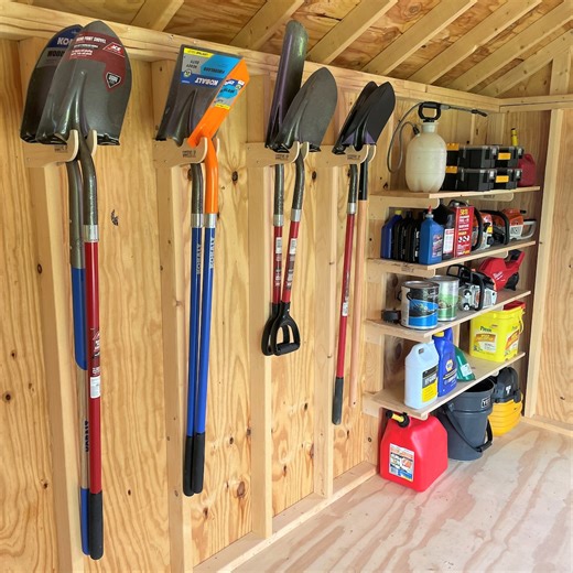 Shed Organizer Kit Garden Tool & Shelf Storage Rack - Etsy